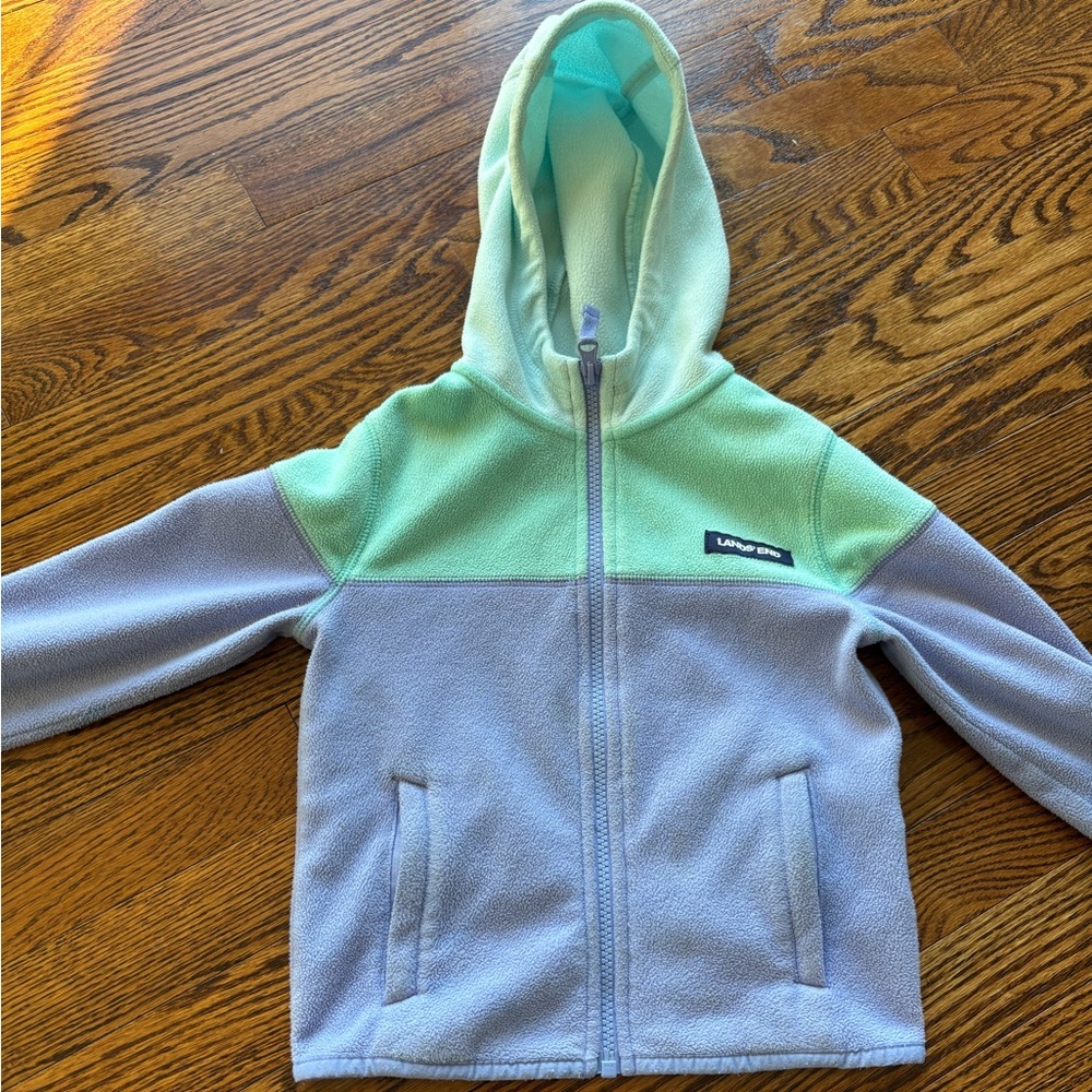 Landsend XXS Fleece Hooded Jacket